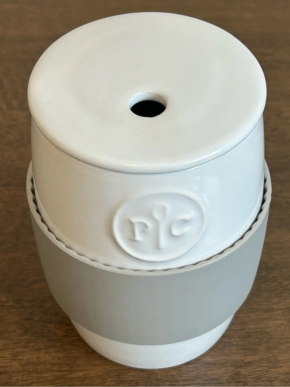 NEW PAMPERED CHEF MICROWAVE CERAMIC EGG OATMEAL COOKER #1529